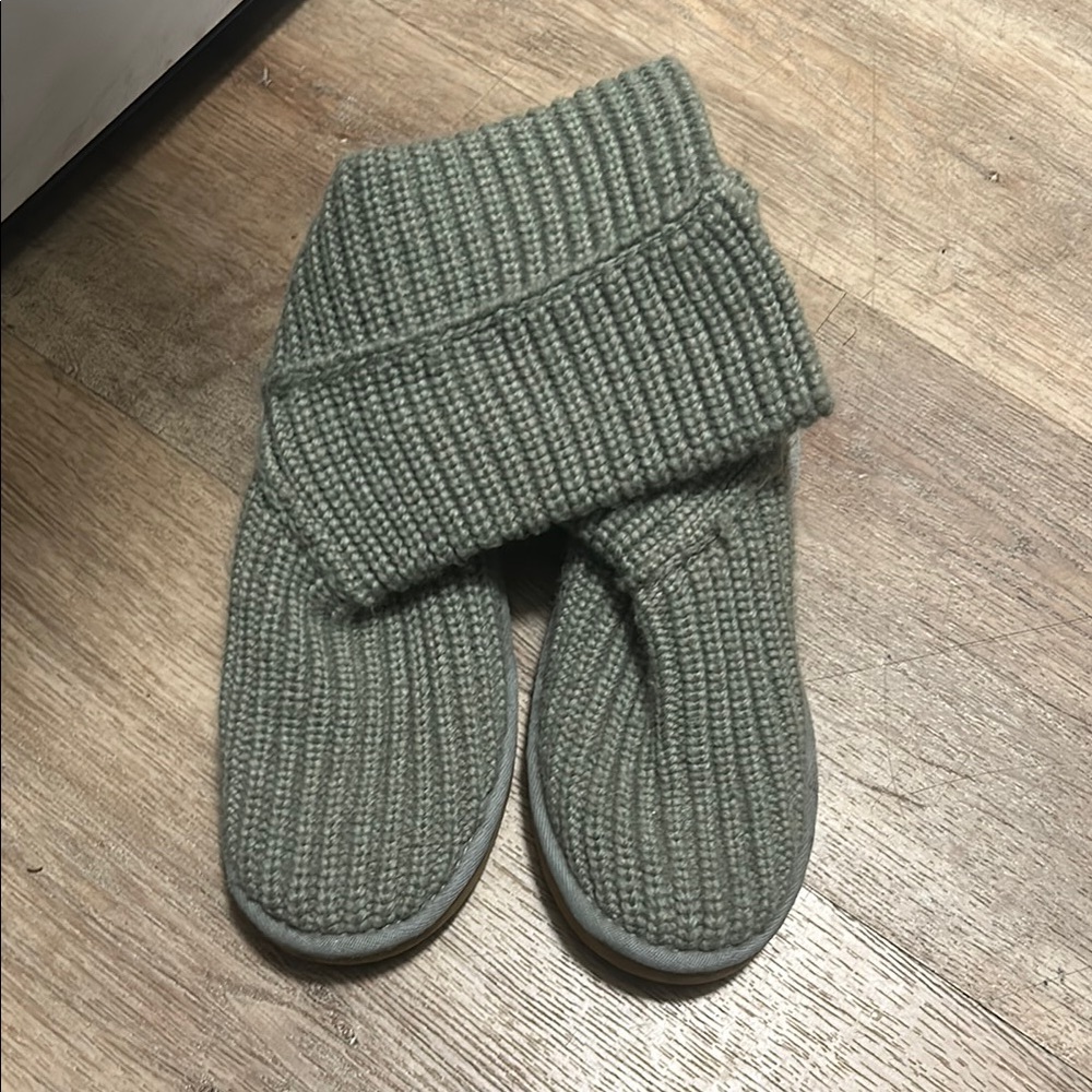 Cozy UGG Knit Slipper Boots